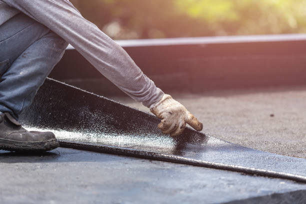 Professional Basement Waterproofing technician working in Waverly, AL